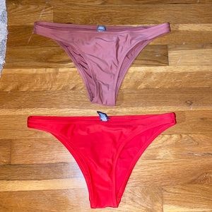 2 cheeky Aerie swim bottoms